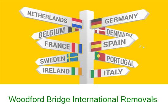 Woodford Bridge international removal company